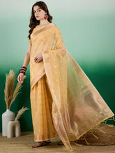 Womens Fashion Ethnic Yellow Color Sarees-MLSHWSA1446YLW0ONE